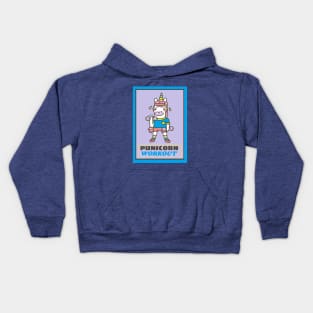 PUNICORN UNICORN WORKOUT Kids Hoodie